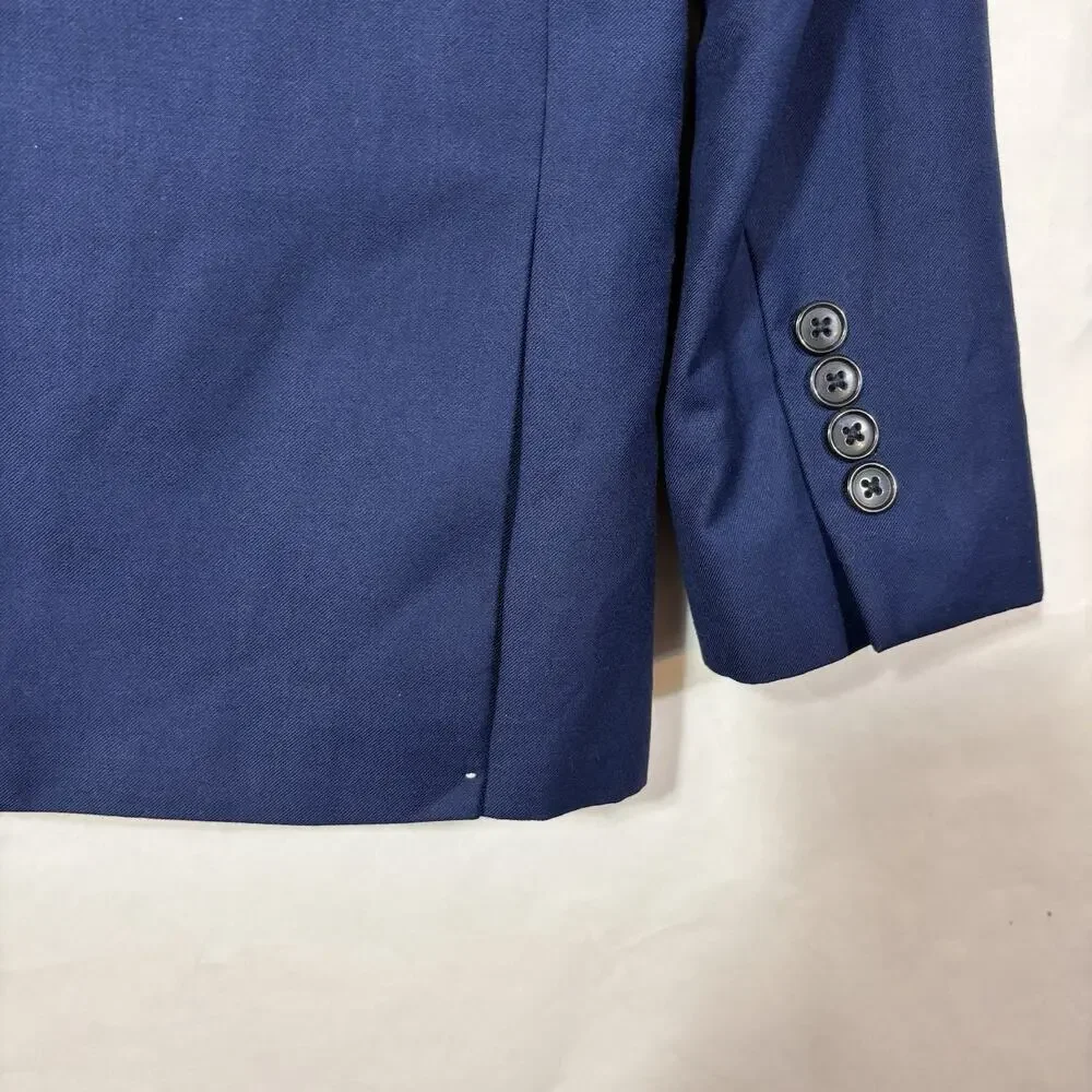 Calvin Klein Blue Infinite Stretch Blazer, Sports Jacket Boy’s Size 14 NEW